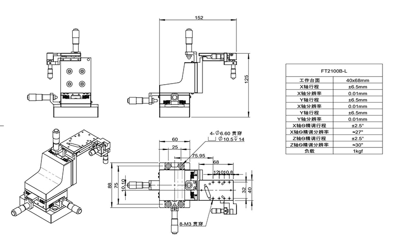 五維調整架FT2100B(圖5)